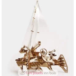 Trimaran Mérihobus - Puzzle 3D mécanique en bois - Ugears