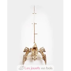 Trimaran Mérihobus - Puzzle 3D mécanique en bois - Ugears