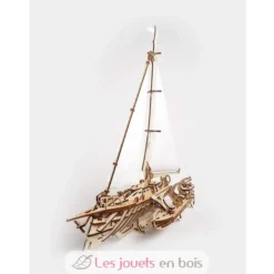Trimaran Mérihobus - Puzzle 3D mécanique en bois - Ugears