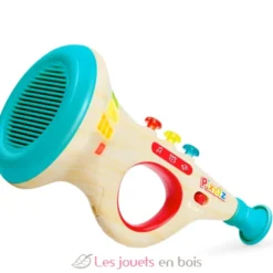 Trompette pixel interactif - Avec sons et lumières - Hape
