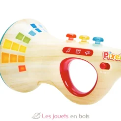 Trompette pixel interactif - Avec sons et lumières - Hape