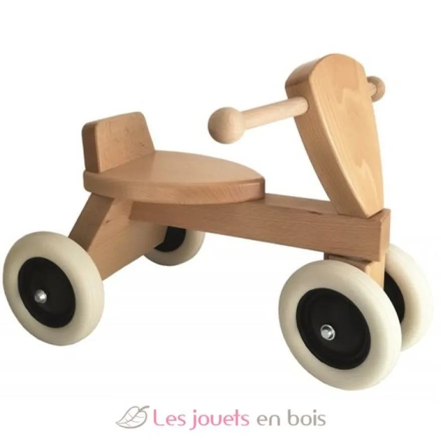 Trotteur en bois naturel - Egmont Toys
