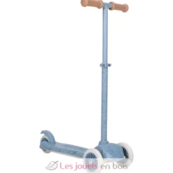 Trottinette enfant 3 roues Safari Dreams bleue - Little Dutch