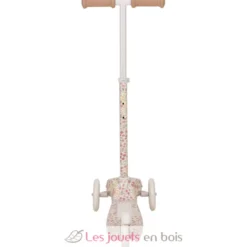 Trottinette enfant 3 roues Sunny Flowers blanc crème - Little Dutch