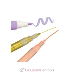 Trousse 45 feutres acryliques - 7 ans et plus - Buki