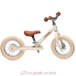 Trybike Draisienne évolutive 2 en 1 crème mat - Trybike
