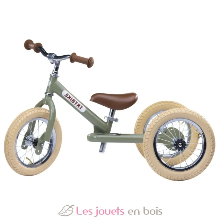 Trybike Draisienne évolutive 2 en 1 vert - Trybike