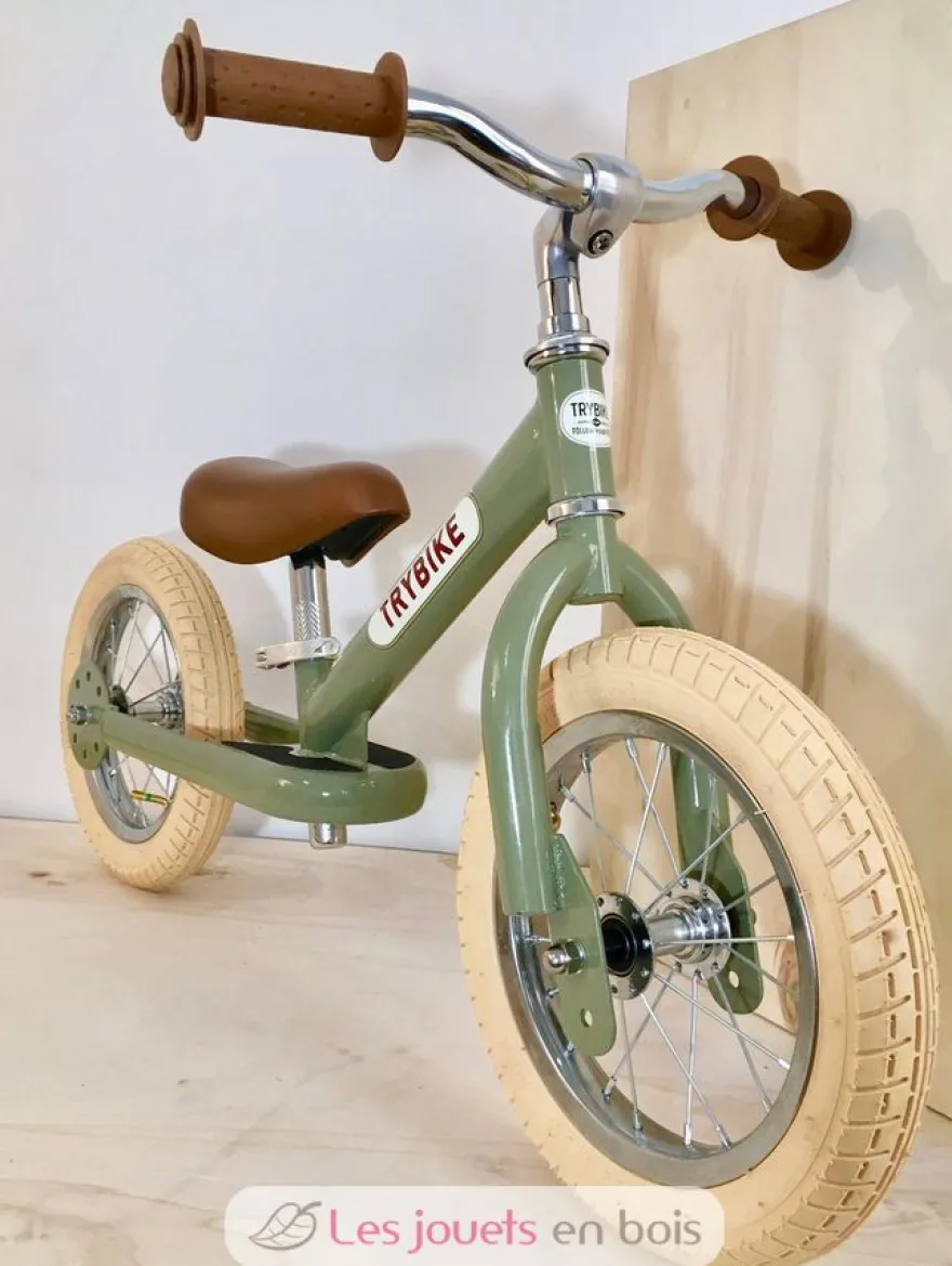 Trybike Draisienne évolutive 2 en 1 vert - Trybike