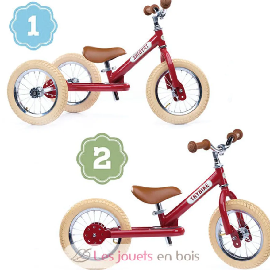 Trybike Draisienne évolutive 2 en 1 vert - Trybike
