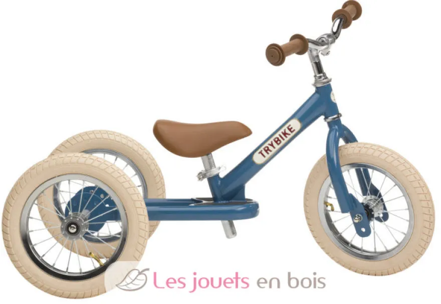 Trybike Draisienne évolutive 2 en 1 bleu pétrole - Trybike