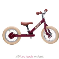 Trybike Draisienne évolutive 2 en 1 rouge mat - Trybike