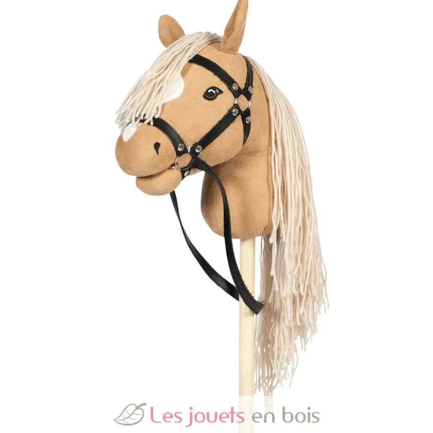 Tête de cheval à chevaucher beige - ByAstrup