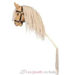 Tête de cheval à chevaucher beige - ByAstrup