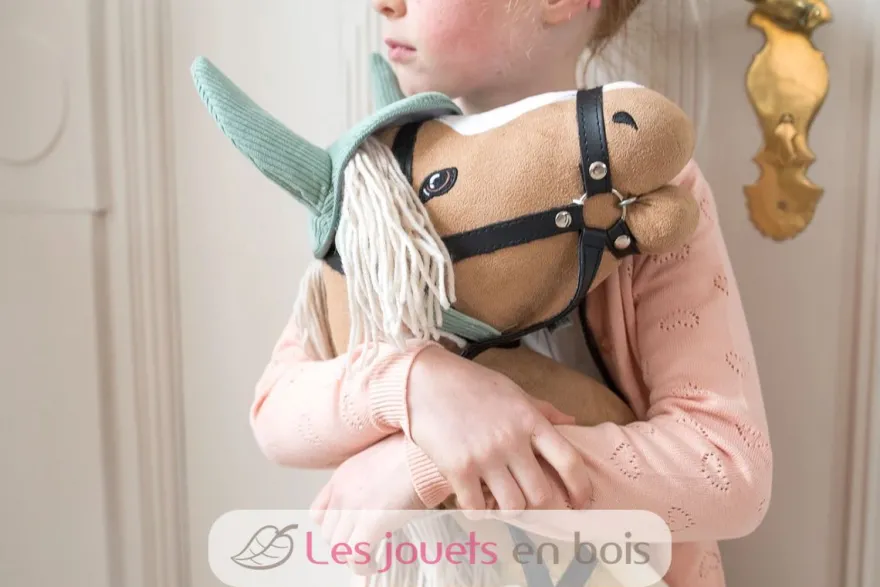 Tête de cheval à chevaucher beige - ByAstrup