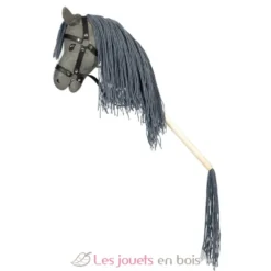 Tête de cheval à chevaucher gris - ByAstrup