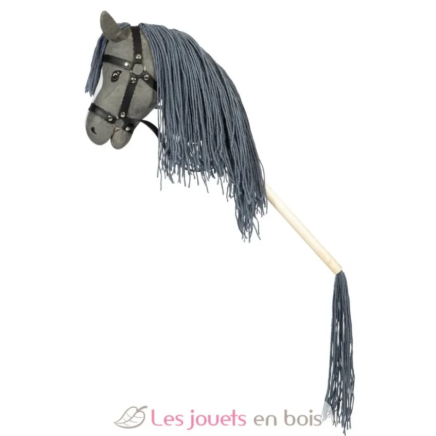 Tête de cheval à chevaucher gris - ByAstrup