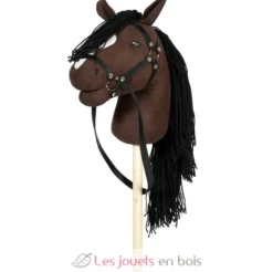 Tête de cheval à chevaucher marron - ByAstrup