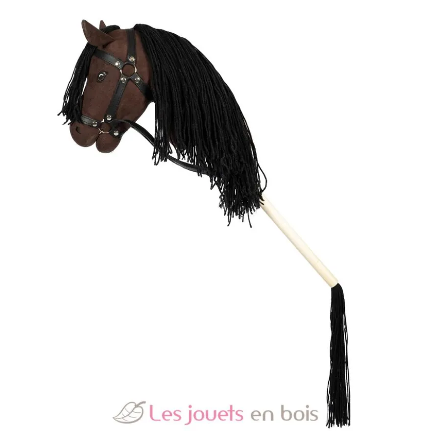 Tête de cheval à chevaucher marron - ByAstrup