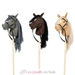 Tête de cheval à chevaucher marron - ByAstrup