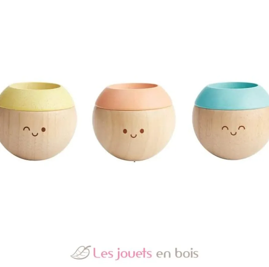 Têtes sensorielles pastel - Plan Toys
