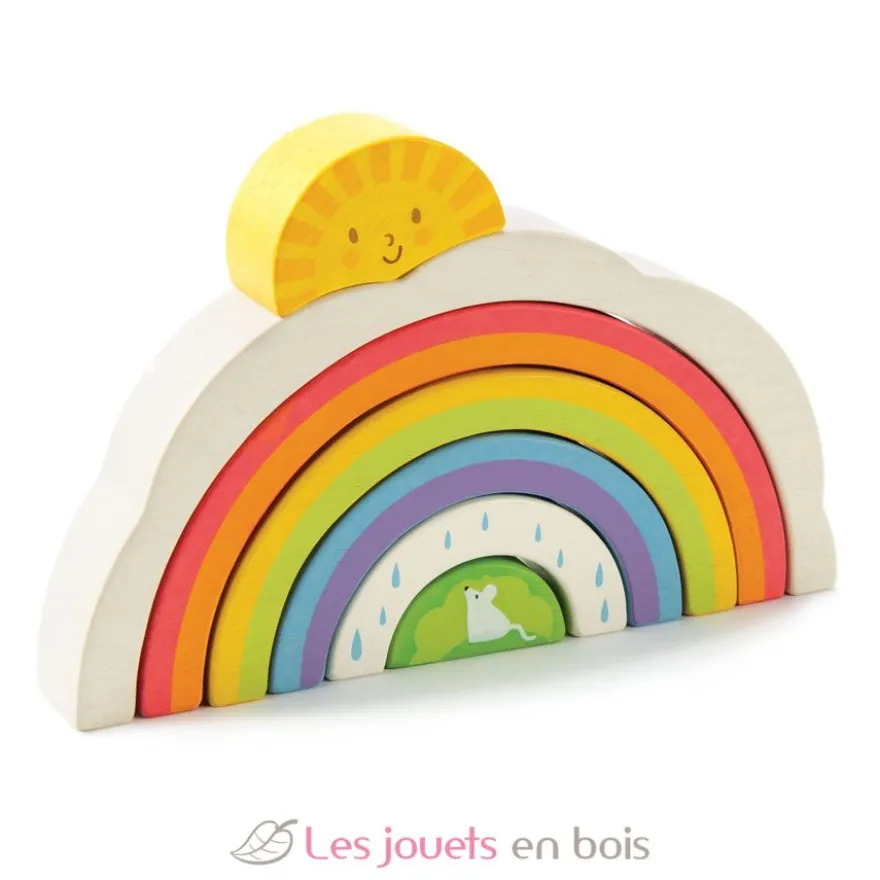 Tunnel arc-en-ciel - Tender Leaf Toys