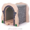 Tunnel de pierres grises en bois - Bigjigs Toys