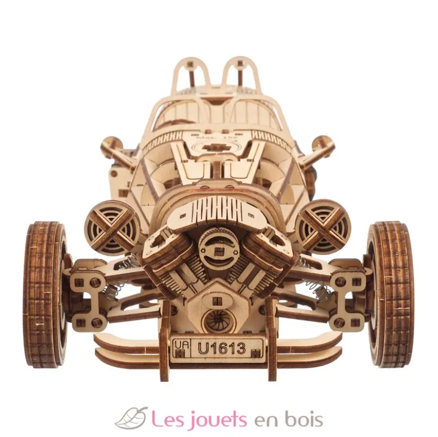 UGR-S véhicule à 3 roues - Puzzle 3D mécanique en bois - Ugears