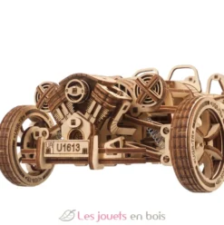 UGR-S véhicule à 3 roues - Puzzle 3D mécanique en bois - Ugears