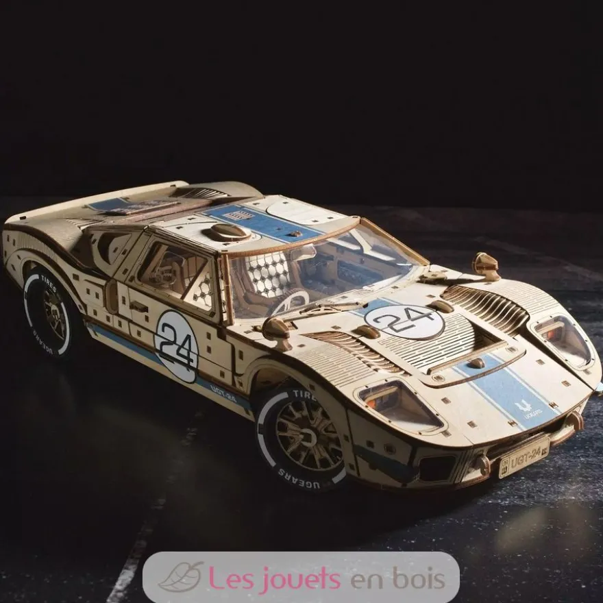 UGT-24 Voiture d'Endurance - Puzzle 3D mécanique en bois - Ugears