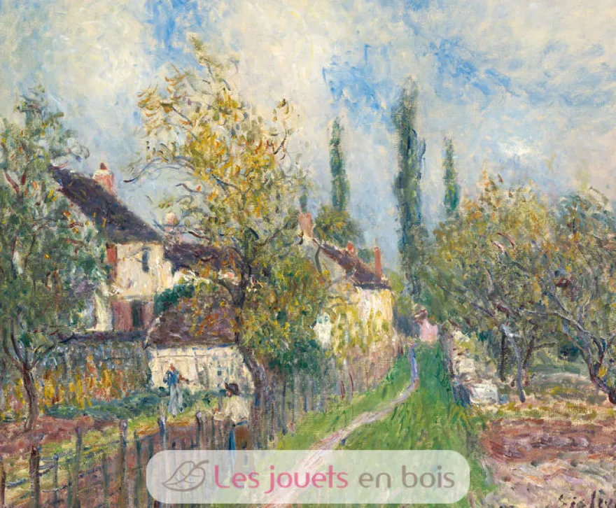 Un sentier aux Sablons de Sisley - Puzzle Michèle Wilson