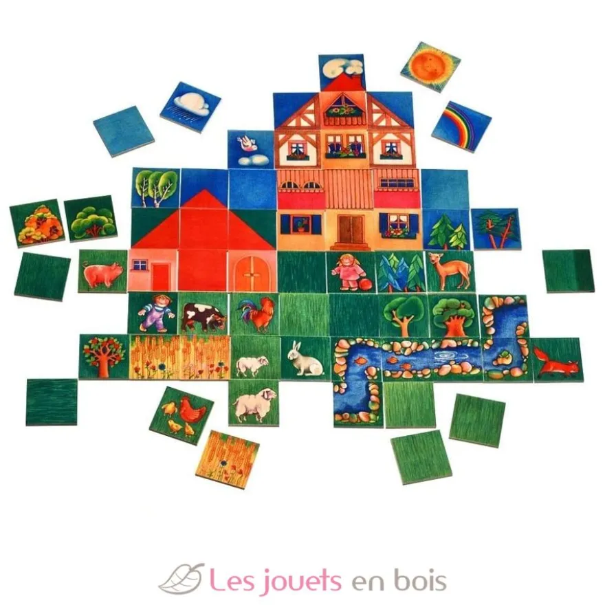 Varialand puzzle en bois - Selecta