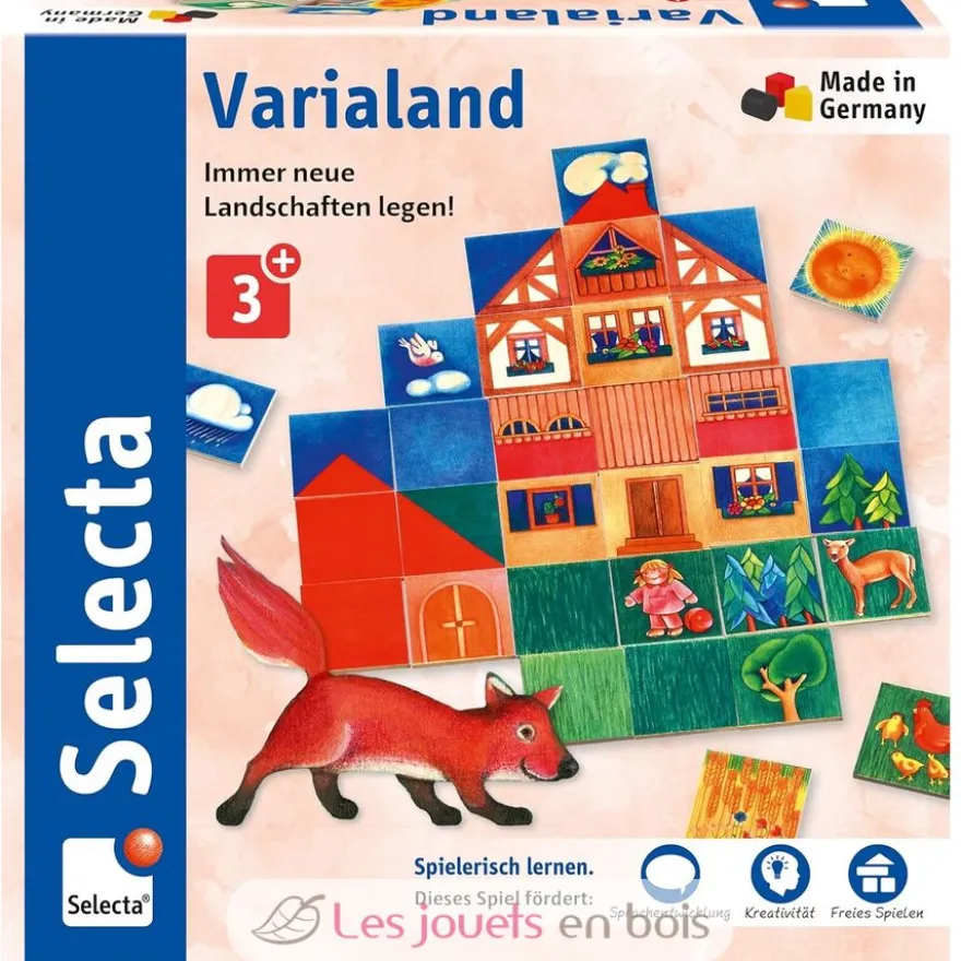 Varialand puzzle en bois - Selecta