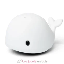 Veilleuse Baleine Wilda blanche avec télécommande - Little L