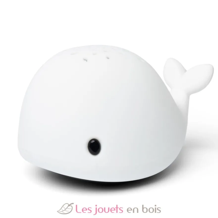 Veilleuse Baleine Wilda blanche avec télécommande - Little L