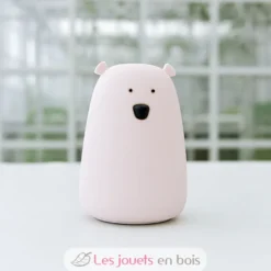 Veilleuse Big Ours - Rose - Little L