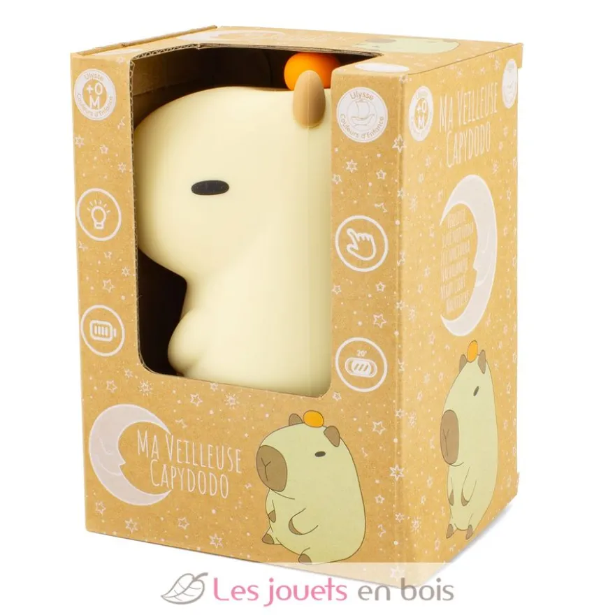 Veilleuse Capydodo en silicone beige - Ulysse
