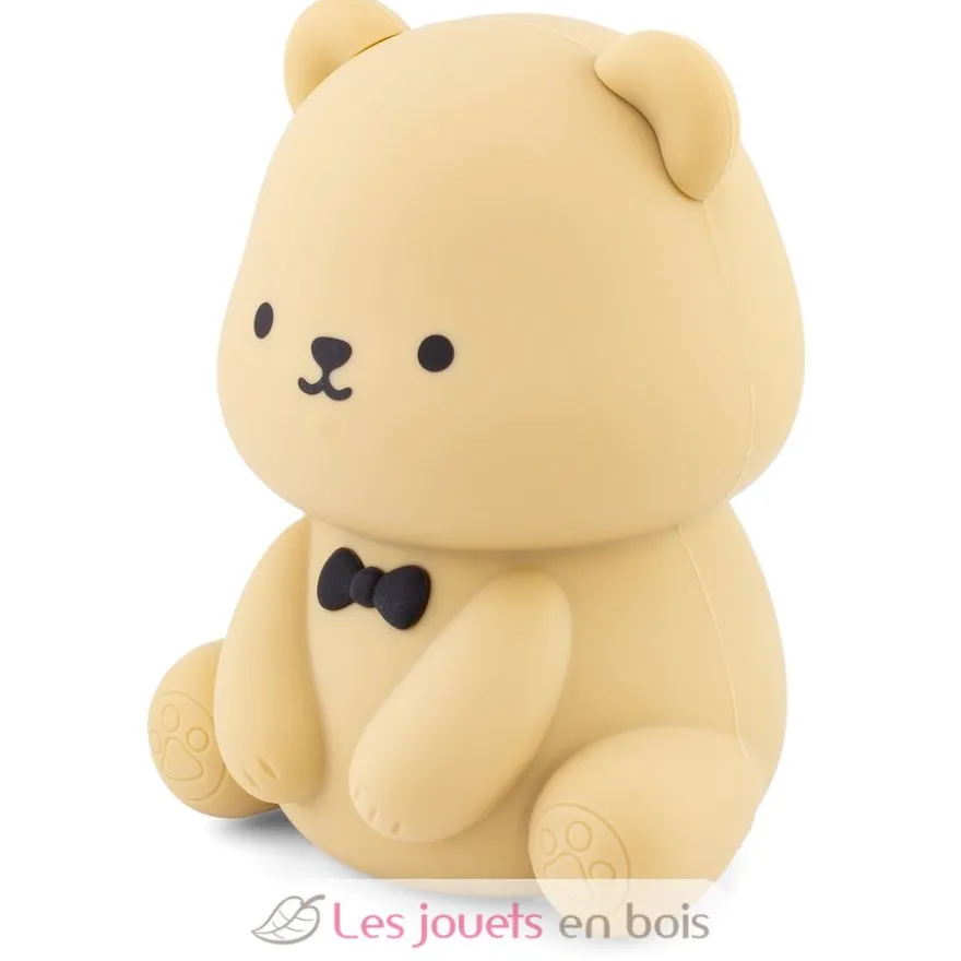 Veilleuse Câlinours en silicone marron - Ulysse