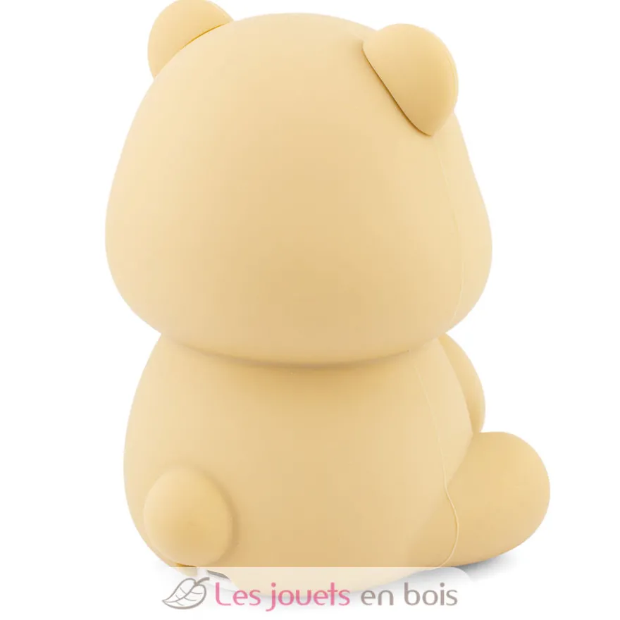 Veilleuse Câlinours en silicone marron - Ulysse