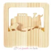 Veilleuse en bois Arche de Noé - Egmont Toys