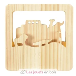 Veilleuse en bois Arche de Noé - Egmont Toys