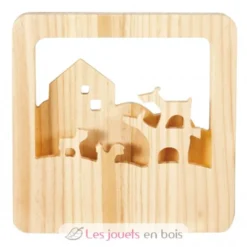 Veilleuse en bois Musiciens de Brême - Egmont Toys