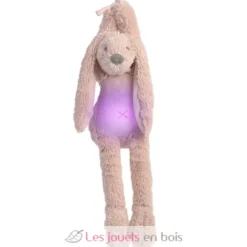 Veilleuse Lapin Richie rose - Happy Horse
