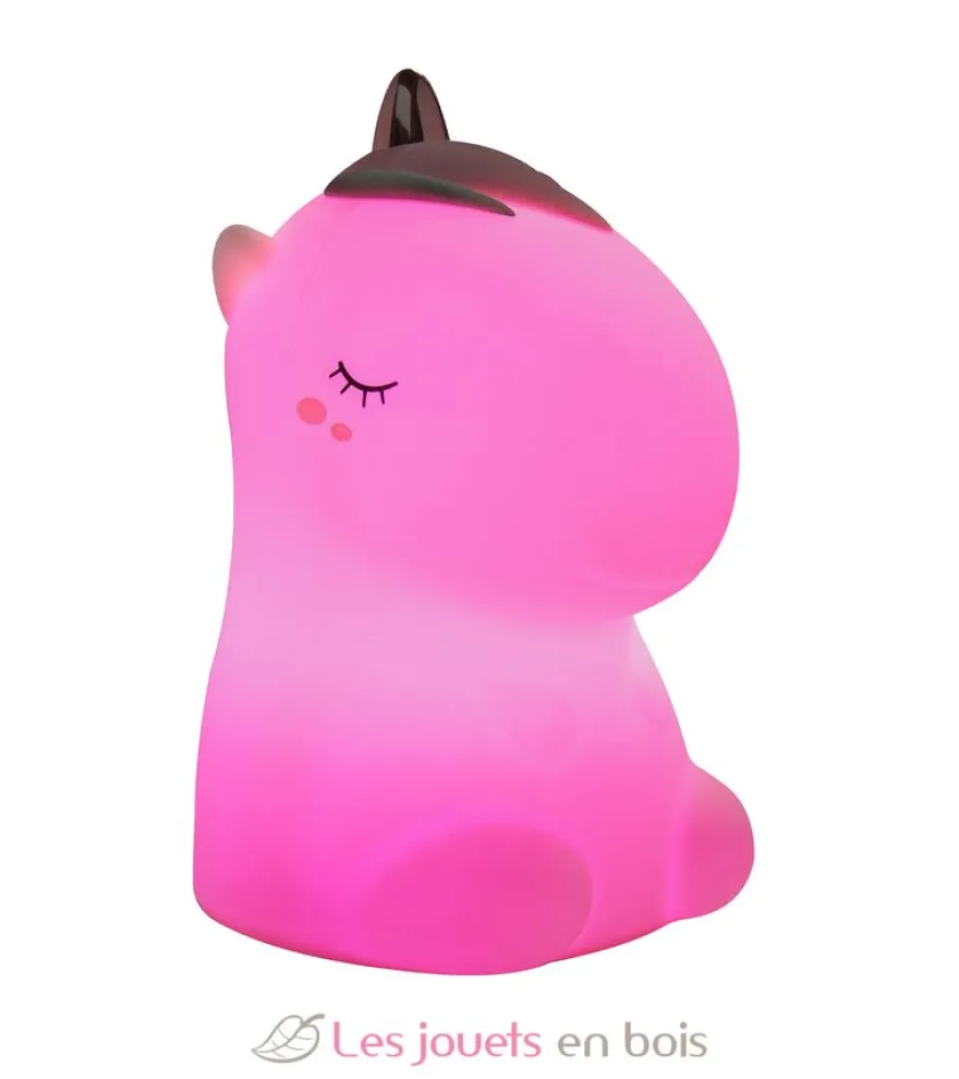 Veilleuse Licorne blanche avec télécommande - Little L