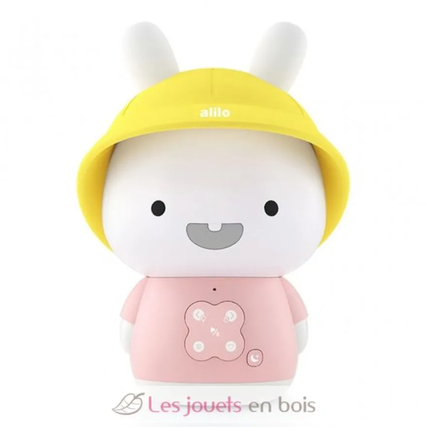 Veilleuse musicale Alilo Baby Bunny Rose