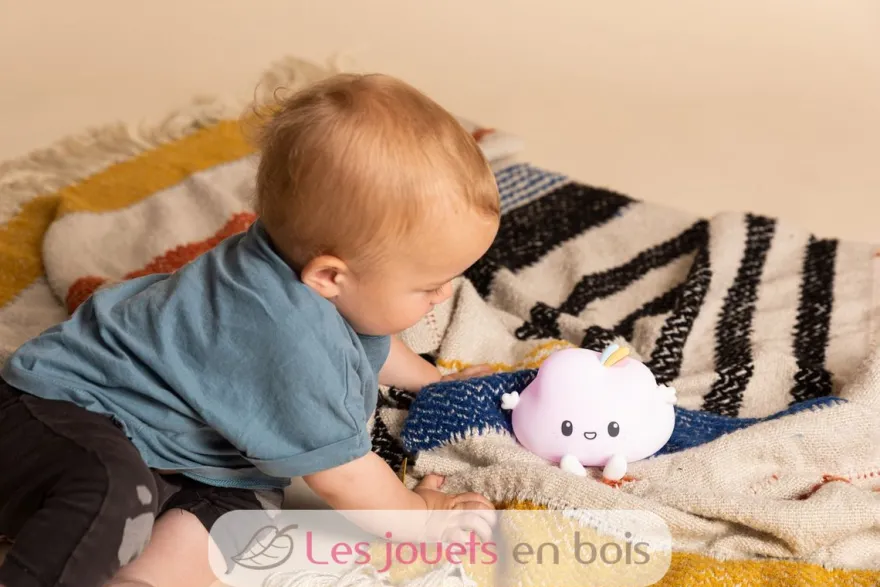 Veilleuse Noa Nuage avec télécommande - Little L