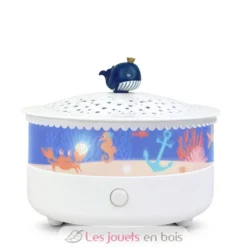 Veilleuse projecteur d'étoiles Océan - Trousselier