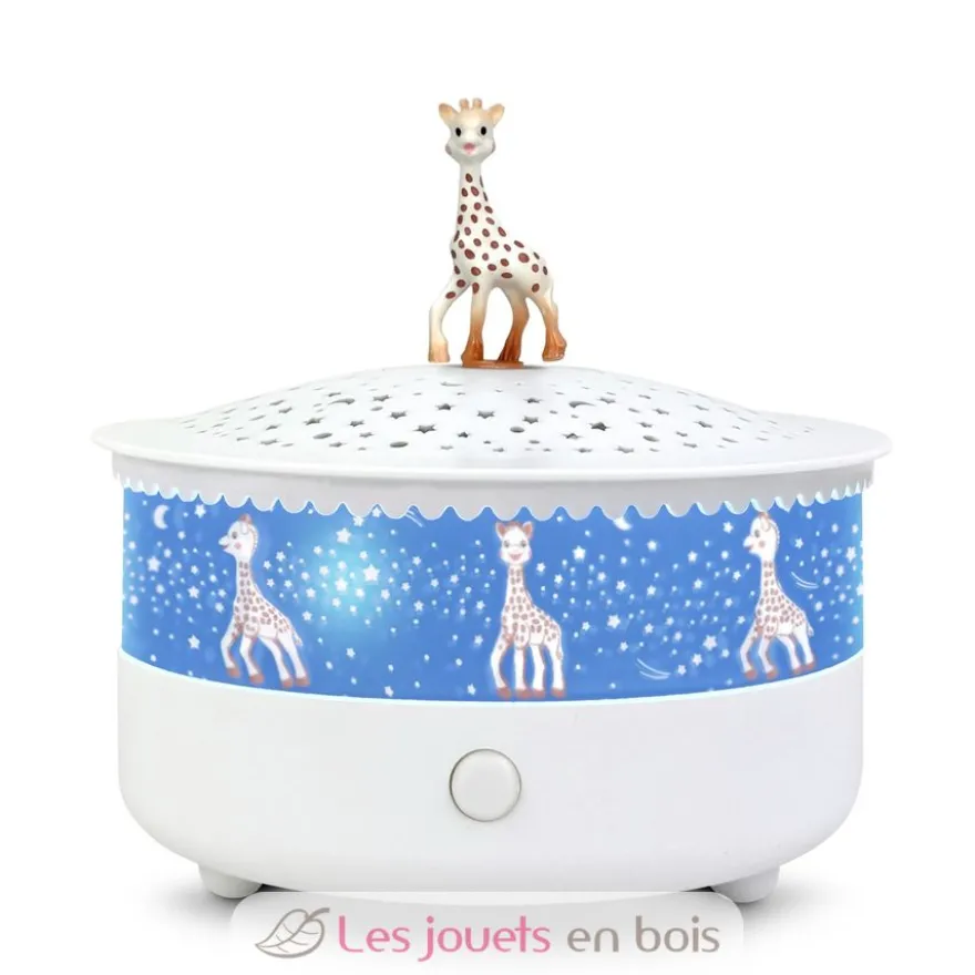 Veilleuse projecteur d'étoiles Sophie la Girafe - Trousselier