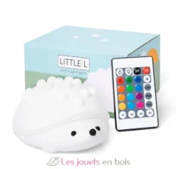 Veilleuse Roméo Hérisson avec télécommande - Little L