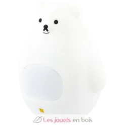 Veilleuse réveil ours en silicone - Ulysse