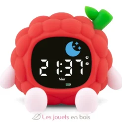 Veilleuse réveil Réveillou la framboise - Silicone - Ulysse